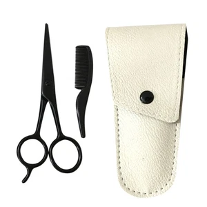 Set 3 Pezzi Attrezzi Infermieristici Kit Modellatura Barba Forbici da Potatura Baffi - Foto 1 di 12