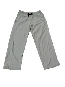 GRAMICCI Mens Medium 28" Inseam Belt Adjust Waist Nylon Pants Hiking Light Green - Picture 1 of 6