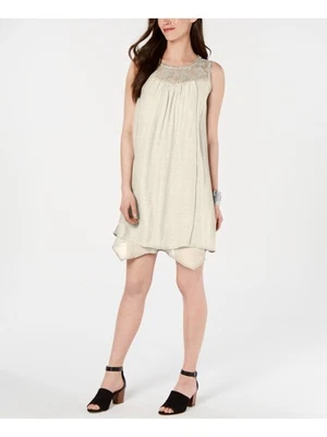 Vestido de pañuelo STYLE & COMPANY para mujer con pompón sin mangas Foto 1 de 4