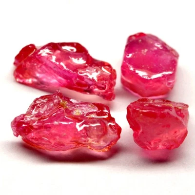 18.00Ct. Natural Gemstone Ruby Rough Pinkish Red Color Mine Mozambique Sparkling - Image 1 of 4