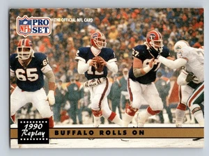 1991 Pro Set - Buffalo Rolls On #341 - Picture 1 of 2