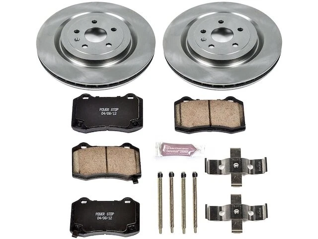 Pastilha de freio traseira e kit de rotor para 2009-2019 Cadillac CTS 2010 2011 2012 GV372JF - Imagem 1 de 1