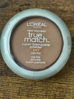 L'OREAL PARIS True Match Super Blendable Powder Neutral ~ N8 - Cappuccino - Image 1 of 3