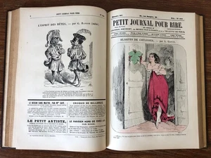 52x PETIT JOURNAL POUR RIRE (1ere Série) COMPLET Nr 522 à 573 (1866 - 1867) - Picture 1 of 15