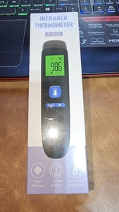 Infrared Thermometer No Touch Forehead Fever Measurement F&C Readings in Colour. - Picture 1 of 4