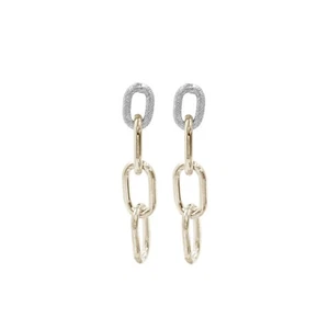 kemira gioielli orecchini pendenti ottone dorato (kdo4921) - Bild 1 von 1