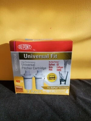 DuPont Water Filters Universal Pitcher Replacement Cartridge (2-Pack) D200 - Image 1 of 2