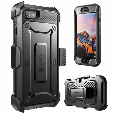 SUPCASE Full-Body Rugged Screen Case Cover For iPhone SE 2nd Gen 2020 iPhone 8 7 - Image 1 of 4