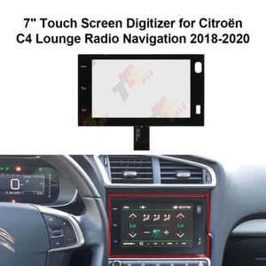 For Peugeot 208 Citroën C4 Lounge Radio Navigation 7" Touch Screen Digitizer - Picture 1 of 8