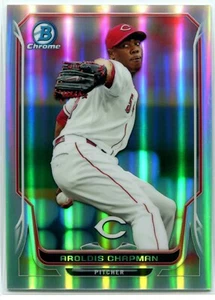 AROLDIS CHAPMAN 2014 Bowman Chrome REFRACTOR Reds /500 - Picture 1 of 1