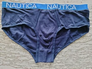 Nautica Cotton Men's Hip Brief Underwear XLarge MINT FREE SHIP! - Picture 1 of 1