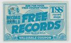 Z Record World free records Coupon -USA Merchant trading store stamp s104
