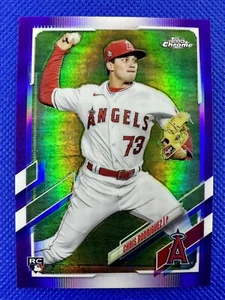 Chris Rodriguez Topps 2021 USC88 actualización cromada béisbol refractor púrpura radiocontrol - Imagen 1 de 2