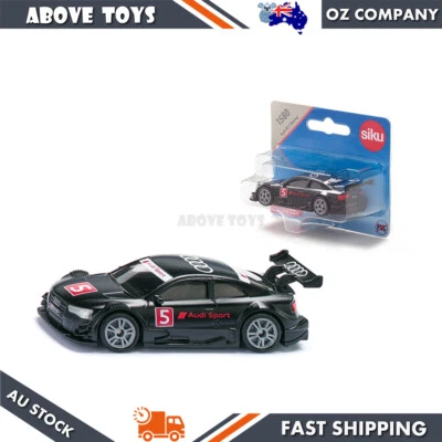 Siku Audi RS 5 Racing Car Black Diecast Vehicle Model SI1580 - Image 1 of 4