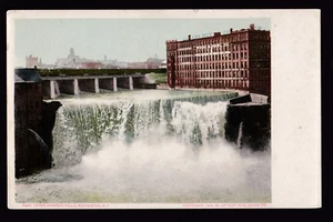 c1905 view Upper Genesee Falls Rochester New York postcard - Picture 1 of 2