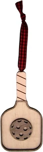 Wooden Pickleball Paddle Ornament, Hanging Holiday Décor, Christmas Tree Decor - Picture 1 of 6