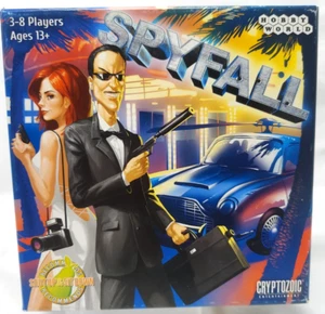 Spyfall Board Game 2014 Hobby World & Cryptozoic Plays 3-8 13+ *Complete As-Is* - Picture 1 of 5