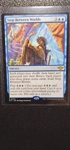 MTG Step Between Worlds 70 OTJ NM Outlaws Of Thunder Junction RARE Magic - Picture 1 of 2