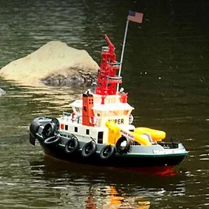 Heng Long 2.4G RC Boat Fire Fighting Remote Controlled Water Spray Ship Model - Photo 1 sur 12