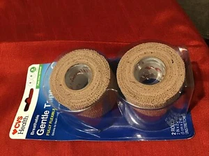 CVS Health Twin Pack Fully Flexible Breatheable Gentle Bandage Tape, 2 Rolls - Picture 1 of 3