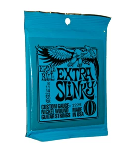 Ernie Ball Guitar Strings 8-38 Extra Slinky Nickel Wound Electric 2225 USA Made - Picture 1 of 3