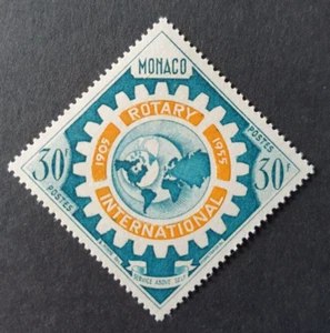 1955 MONACO FRANCE 50 YEARS ROTARY INTERNATIONAL VF MNH - Picture 1 of 1
