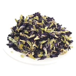 Thai Dried Butterfly Pea Herb Tea Natural Healthy Blue Drink Pure Flower Herbal - Picture 1 of 21