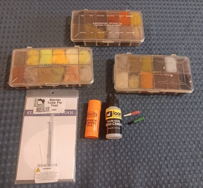 Doblaje Premium para atar moscas - Lote de 3 surtidos y varios Materiales para atar moscas - Sin precio base Foto 1 de 4