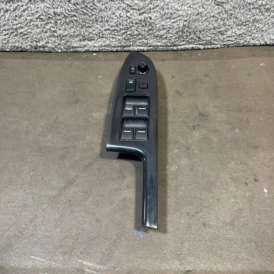 2003-2007 Honda Accord Acura TSX Driver Master interruptor de janela de energia moldura preta - Imagem 1 de 4