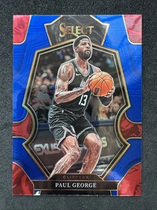 βπ¦ 2022-23 Panini Select - Premier Level Paul George #116 Blue Prizm ππ¦ - Picture 1 of 2