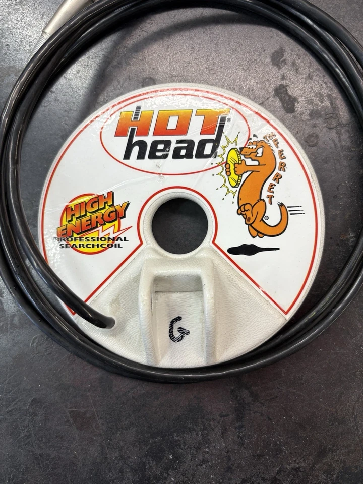Vintage Garrett 5.5” Hot Head “The Ferret” Search Coil - Image 1 of 4