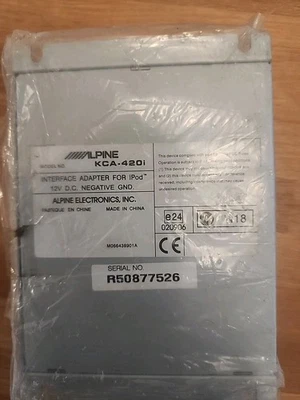 Adaptador de interfaz Alpine KCA-420i para módulo adaptador de radio Apple iPod SIN PROBAR  Foto 1 de 4