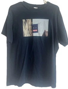Supreme Banner Tee Size M Black FW19 - Bild 1 von 4
