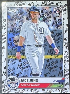 Jace Jung 2025 Topps MLB All-Star Game #55 (RC) Detroit Tigers - Picture 1 of 1