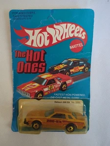 Hot Wheels Datsun 200-SX 1981 Metalflake Gold Gold Felgen Malaysia unpunched - Bild 1 von 6
