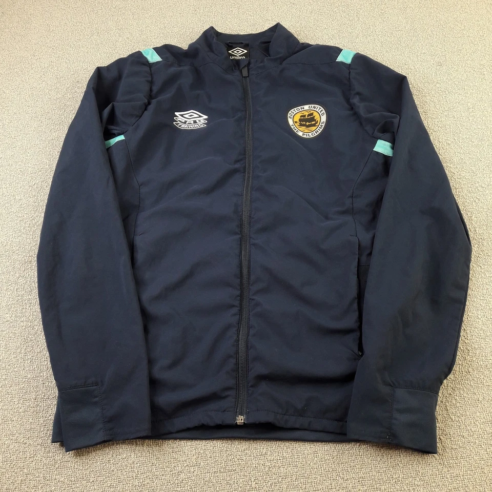 Boston United Mens Track Jacket Small Training Football Full Zip Adult S - Image 1 of 4