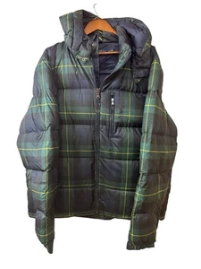 Polo Ralph Lauren Plaid Down Filled Hooded Puffer Jacket Size XLT NWT - Picture 1 of 3