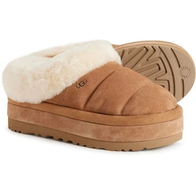 Nuevas en Caja Zapatillas UGG Tazzlita Gamuza Castaño Piel de Oveja Plataforma en Mujer 11 Foto 1 de 4