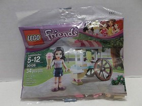 Lego #30106 Friends Ice Cream Cart Exclusive Rare And Hard To Find NIB 2013!