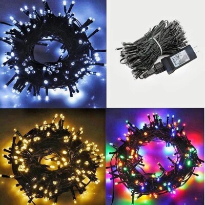 Luz decorativa de Natal ao ar livre 72 pés 200 led corda de fada varanda jardim - Imagem 1 de 4