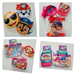 Mädchen Tasche Set Emoji Paw Patrol Trolls Disney Princess Shimmer Shine Lady M. - Bild 1 von 41