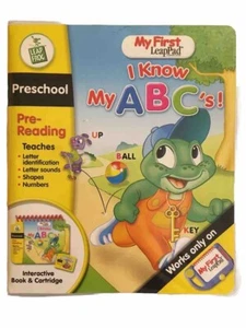 My First LeapPad Thomas & Friends + I Know My ABC's Cartridges & Books NEW - Picture 1 of 3