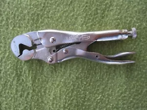 Vintage Vise Grip 4LW 4" Locking Wrench Hex Nut Locking Plier Dewitt Made in USA - Picture 1 of 9