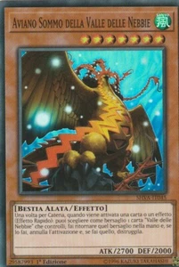 Yu-Gi-Oh! Ombre nel Valhalla : AVIANO SOMMO DELLA VALLE DELLE NEBBIE - Foil - Foto 1 di 2