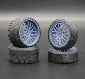 1:18 HAMANN Edition Race 20" Wheels w/ Rubber Tires for Lamborghini Ferrari BMW - Picture 1 of 8