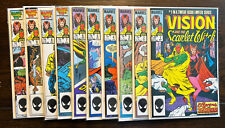 Vision Scarlet Witch #1-10 & 12 Incomplete Series 1985 1st App Wiccan & Speed