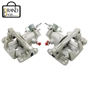 2× For Hyundai Elantra 05-06 Kia Spectra 05-09 Rear Brake Calipers w/ Bracket - Bild 1 von 10