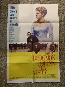 Póster original de la película española LA VISITA 1964 una hoja - Imagen 1 de 6