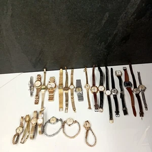 Restposten Damen Vintage Armbanduhren Handaufzug UNGETESTET x 25 - Bild 1 von 9
