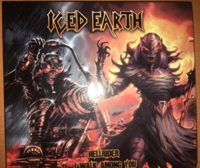 Iced Earth - Hellrider / I Walk Among You (CD, Comp, RM, Dig) Blind Guardian, - Image 1 of 3